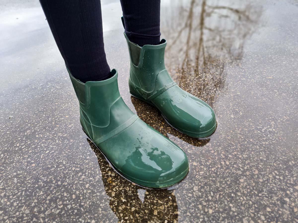 0904! Barefoot Gummistiefel Aus Naturkautschuk - Super Weiche Barfußstiefel Für Kinder