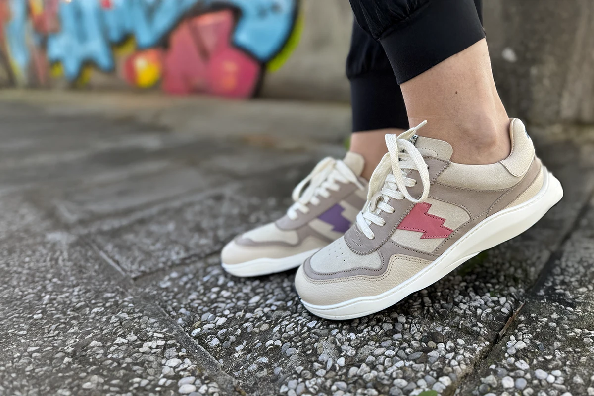 Trendige Barfußschuhe mit Chunky-Look (aber ohne enge Zehenbox)