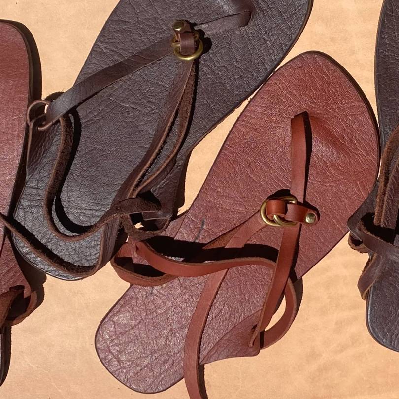 Produktfoto von Peracles Barfußsandalen