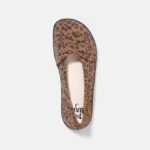 Leopard print barefoot ballet flats, product photo