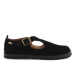 Black barefoot Mary Jane shoes, product photo