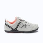 Grey barefoot sneakers, product photo